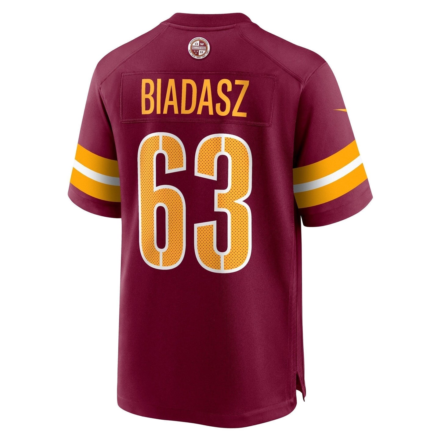 Tyler Biadasz Washington Commanders Game Jersey - Burgundy