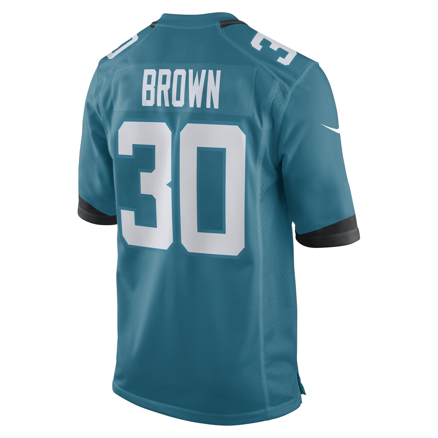 Montaric Brown Jacksonville Jaguars Game Jersey - Teal