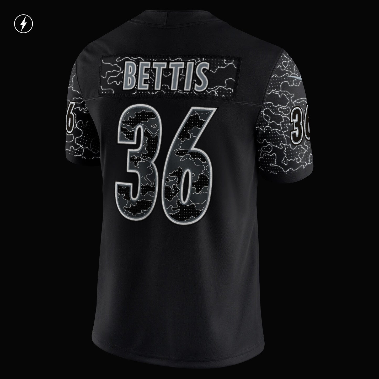 Jerome Bettis Pittsburgh Steelers Retired RFLCTV Limited Jersey - Black