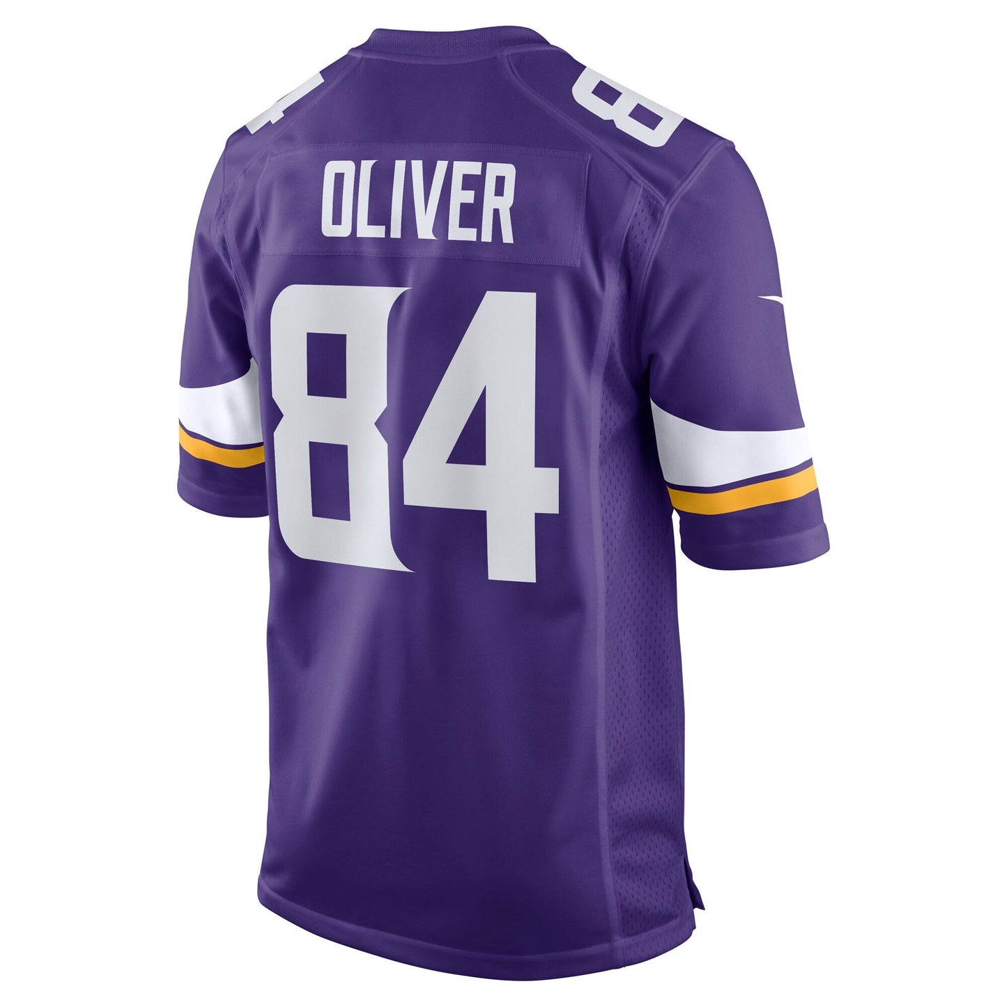 Josh Oliver Minnesota Vikings Game Jersey - Purple