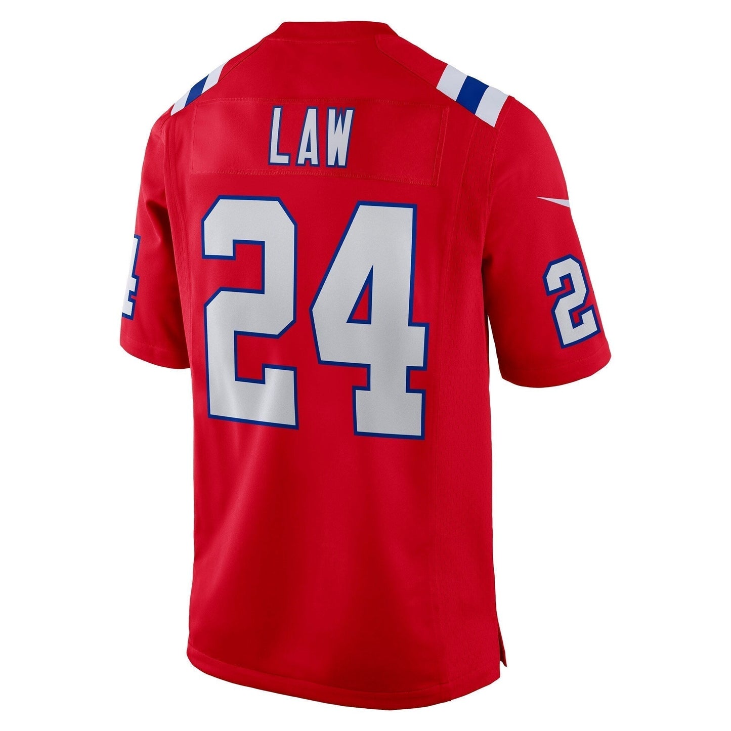 Ty Law New England Patriots Retired Alternate Game Jersey - Red