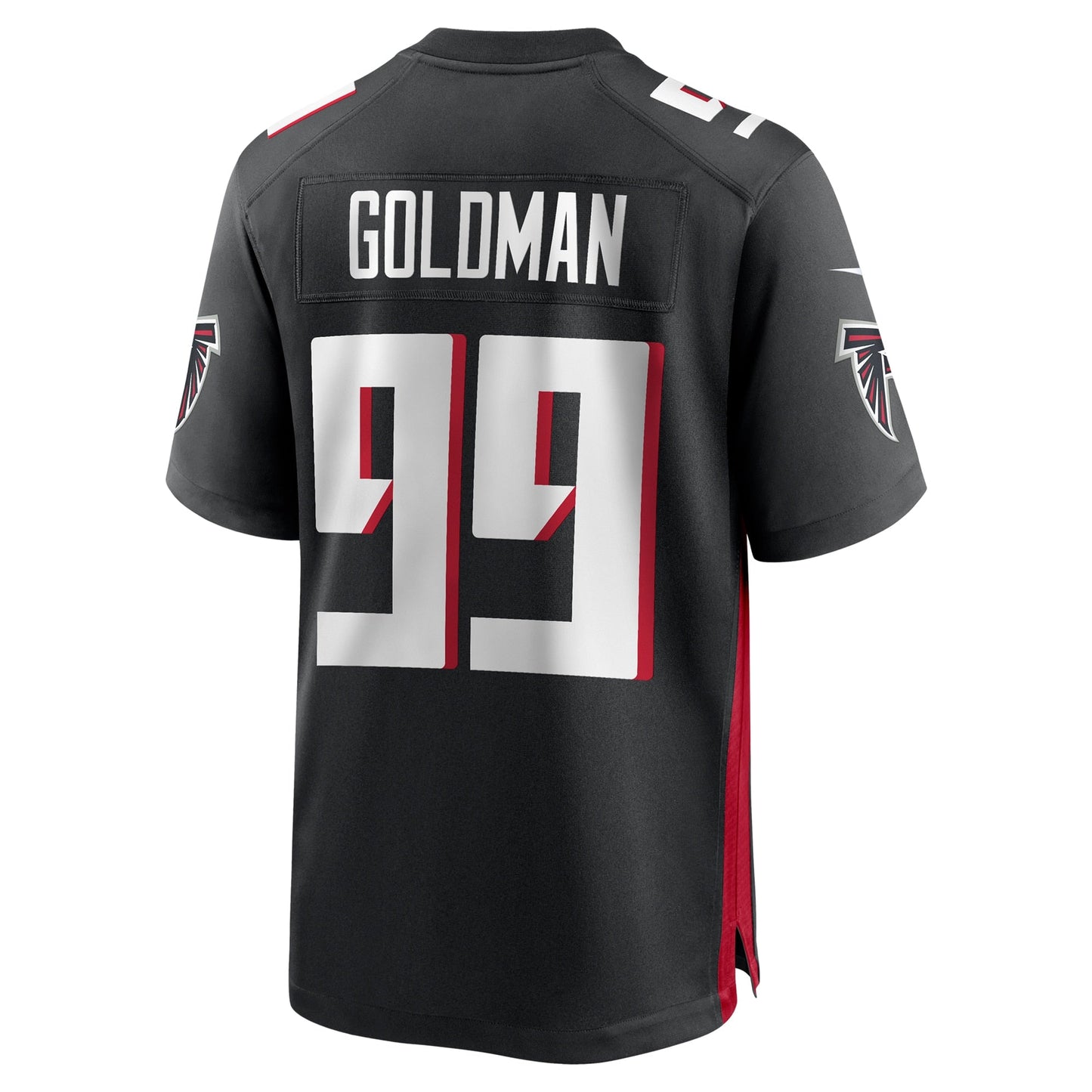 Eddie Goldman Atlanta Falcons Team Game Jersey - Black