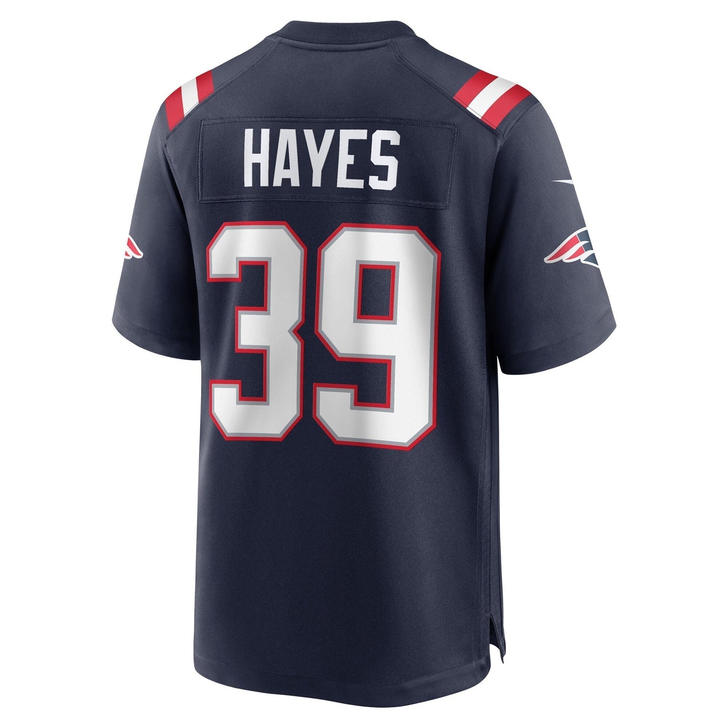 Tae Hayes New England Patriots Home Game Jersey - Navy
