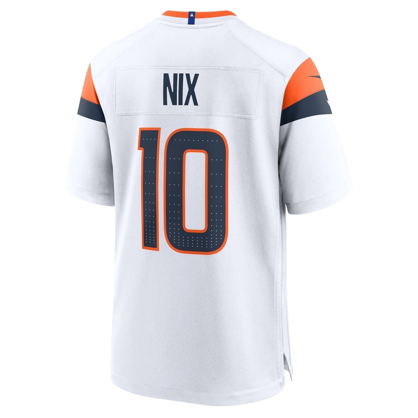 Bo Nix Denver Broncos Game Jersey - White