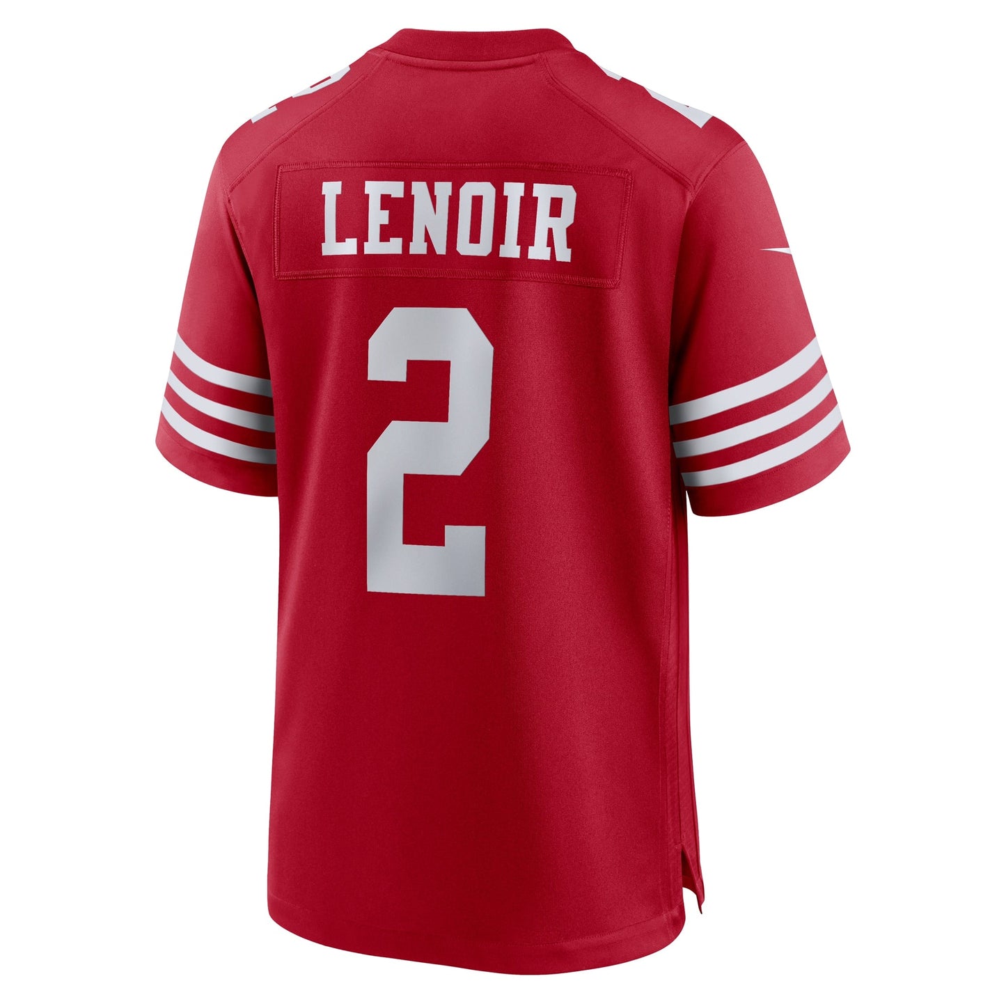 Deommodore Lenoir San Francisco 49ers Game Jersey - Scarlet