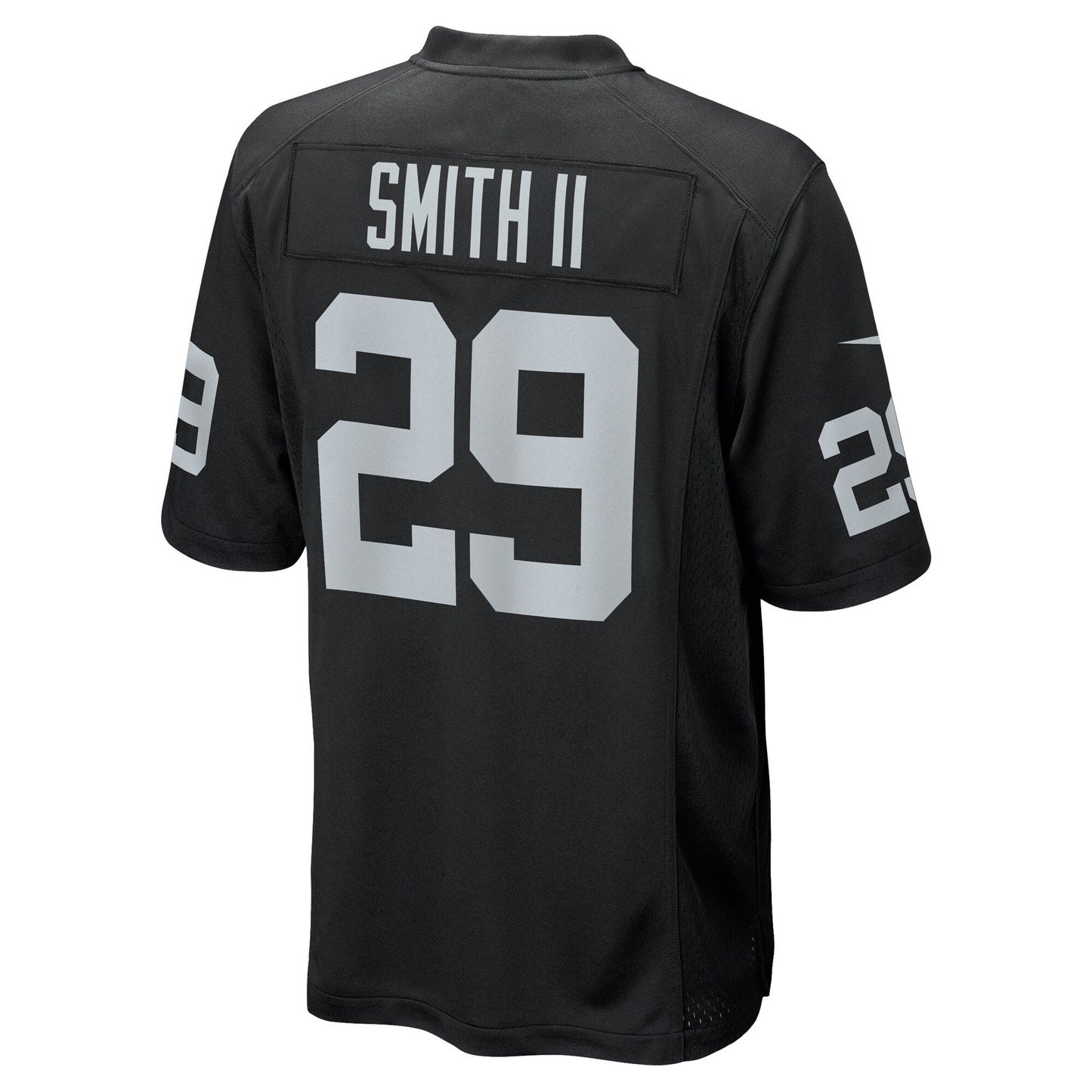 Christopher Smith II Las Vegas Raiders Team Game Jersey - Black
