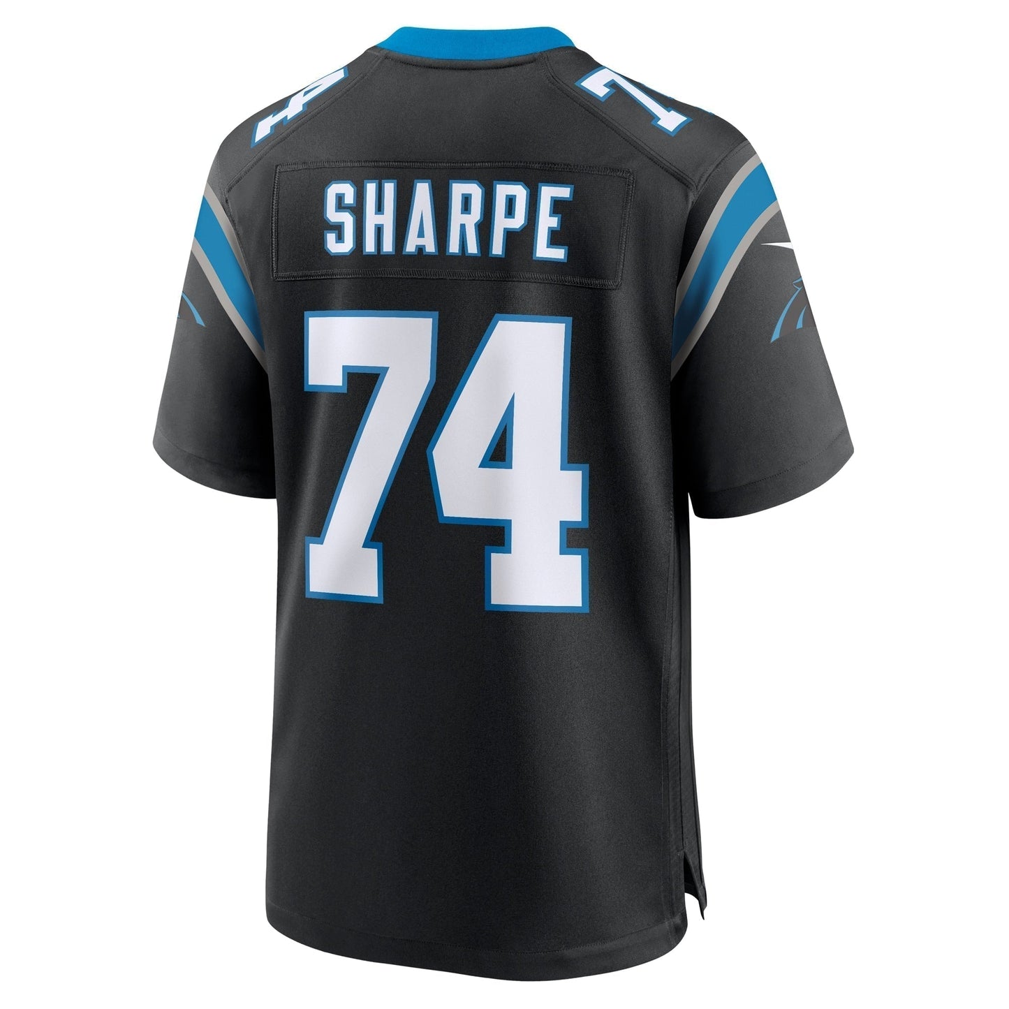 David Sharpe Carolina Panthers Team Game Jersey - Black