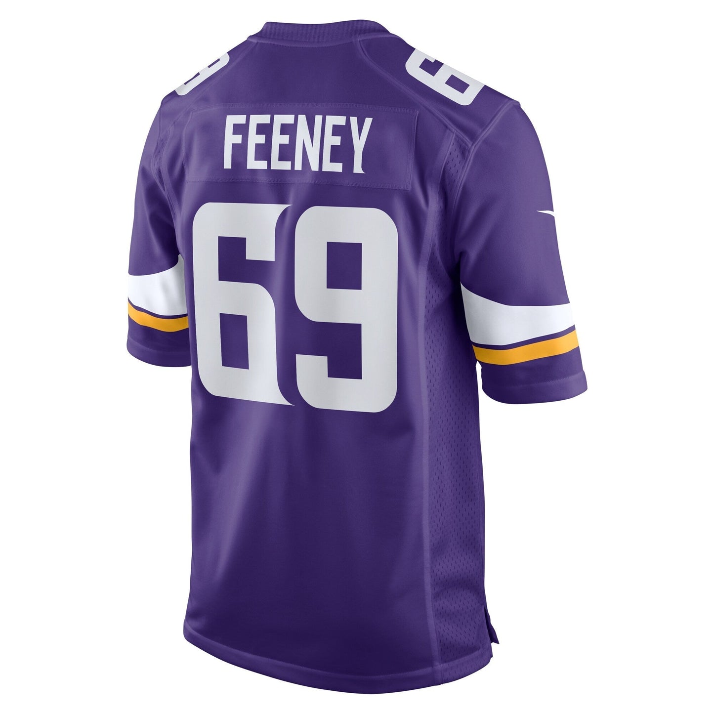 Dan Feeney Minnesota Vikings Team Game Jersey - Purple