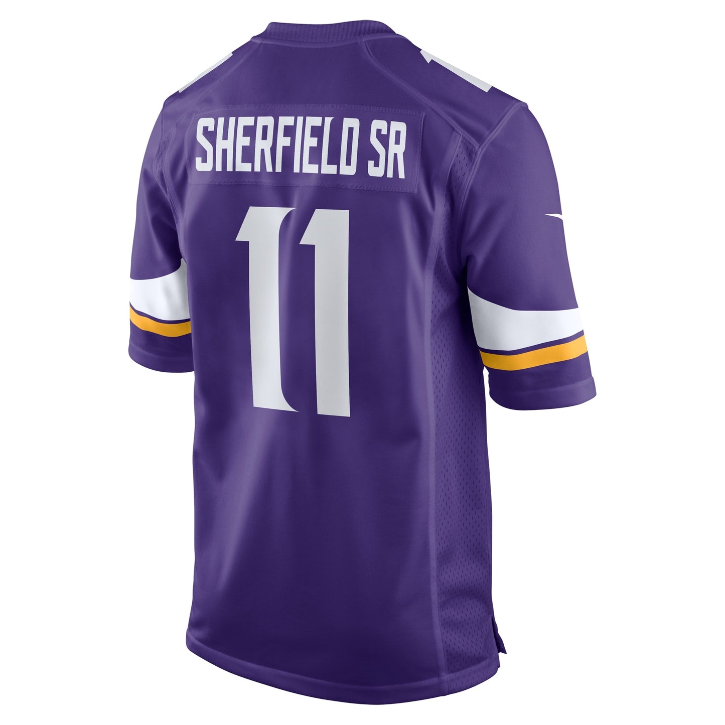 Trent Sherfield Sr. Minnesota Vikings Game Jersey - Purple