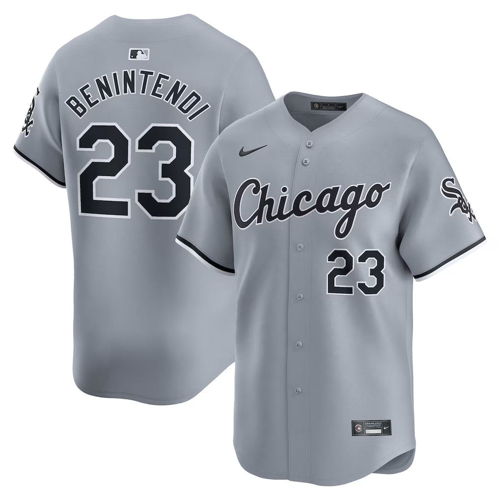 Andrew Benintendi Chicago White Sox Road Jersey Grey