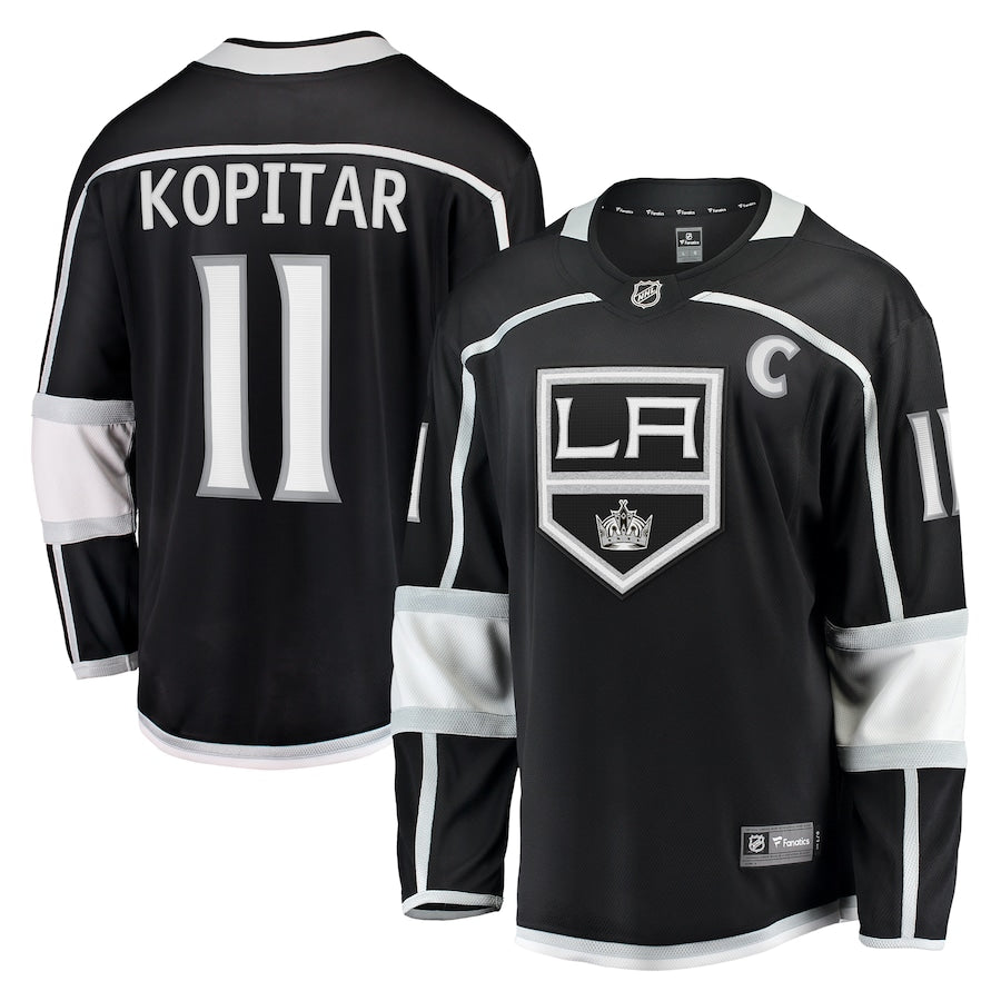 Anze Kopitar Los Angeles Kings  Home Breakaway Jersey - Black