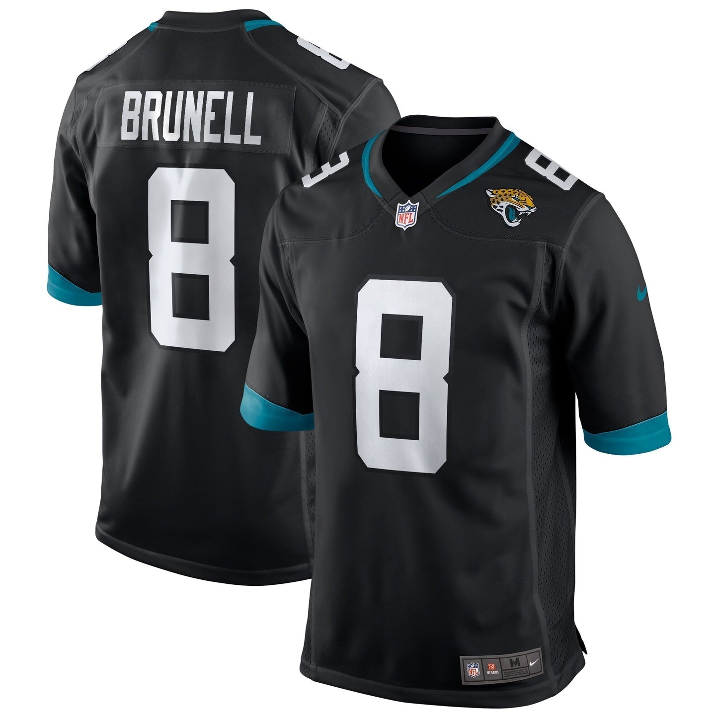 Mark Brunell Jacksonville Jaguars  Game Retired   Jersey - Black