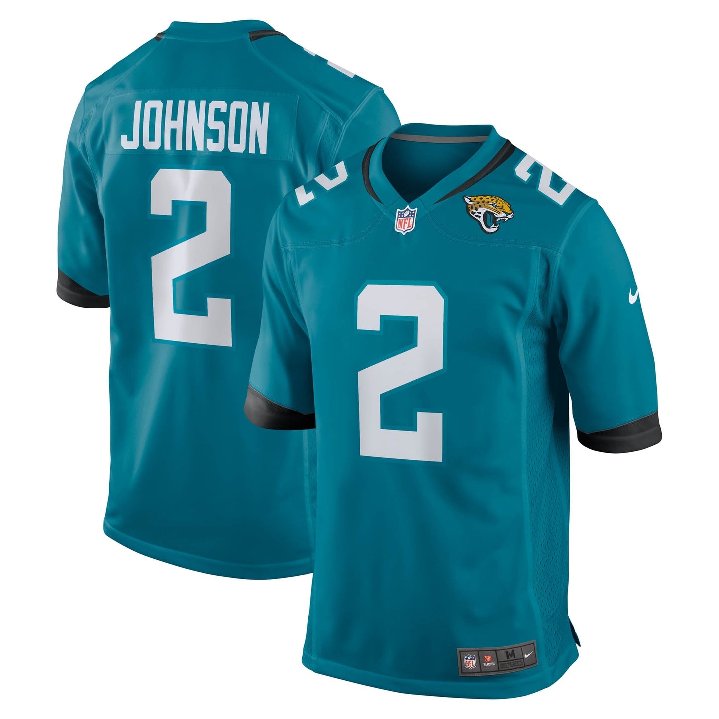 D'Ernest Johnson Jacksonville Jaguars  Team Game Jersey -  Teal