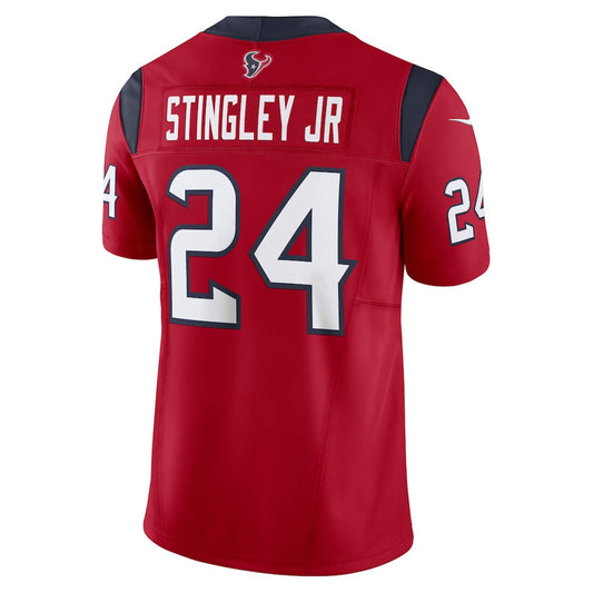 H.Texans #24 Derek Stingley Jr. Red Vapor F.U.S.E. Limited Jersey