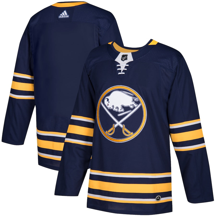 Custom Buffalo Sabres Home Blank Jersey - Navy
