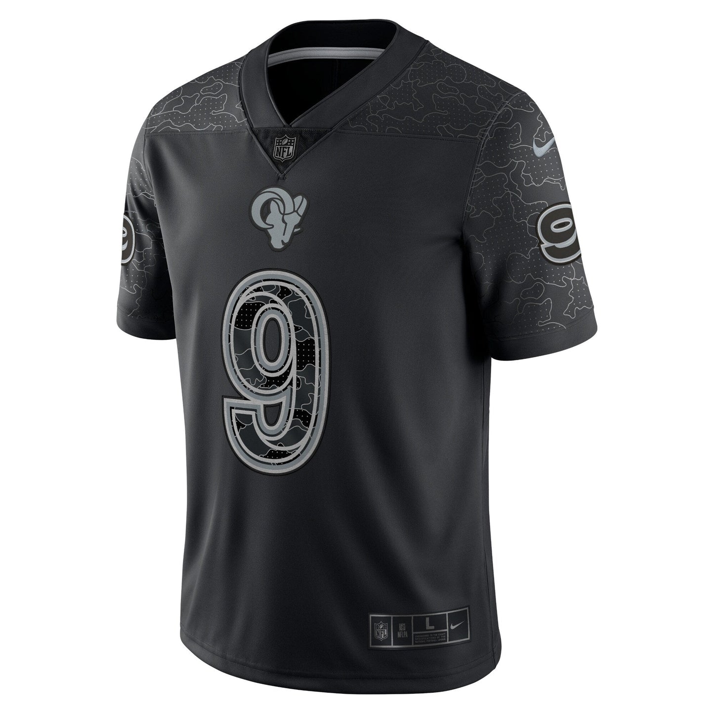 Matthew Stafford Los Angeles Rams  RFLCTV Limited Jersey - Black