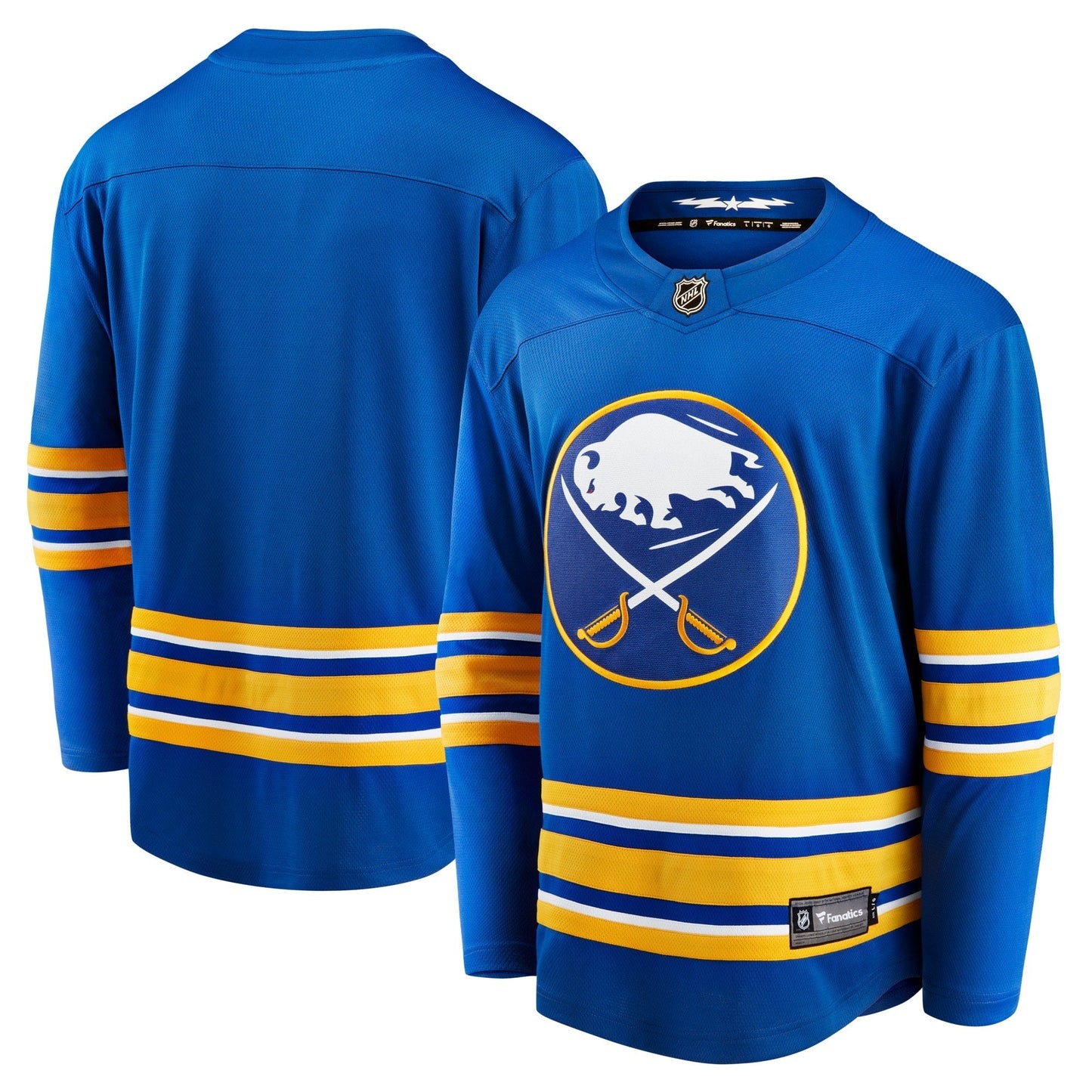 Custom Buffalo Sabres Home Breakaway Jersey - Royal