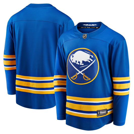 Custom Buffalo Sabres Home Breakaway Jersey - Royal