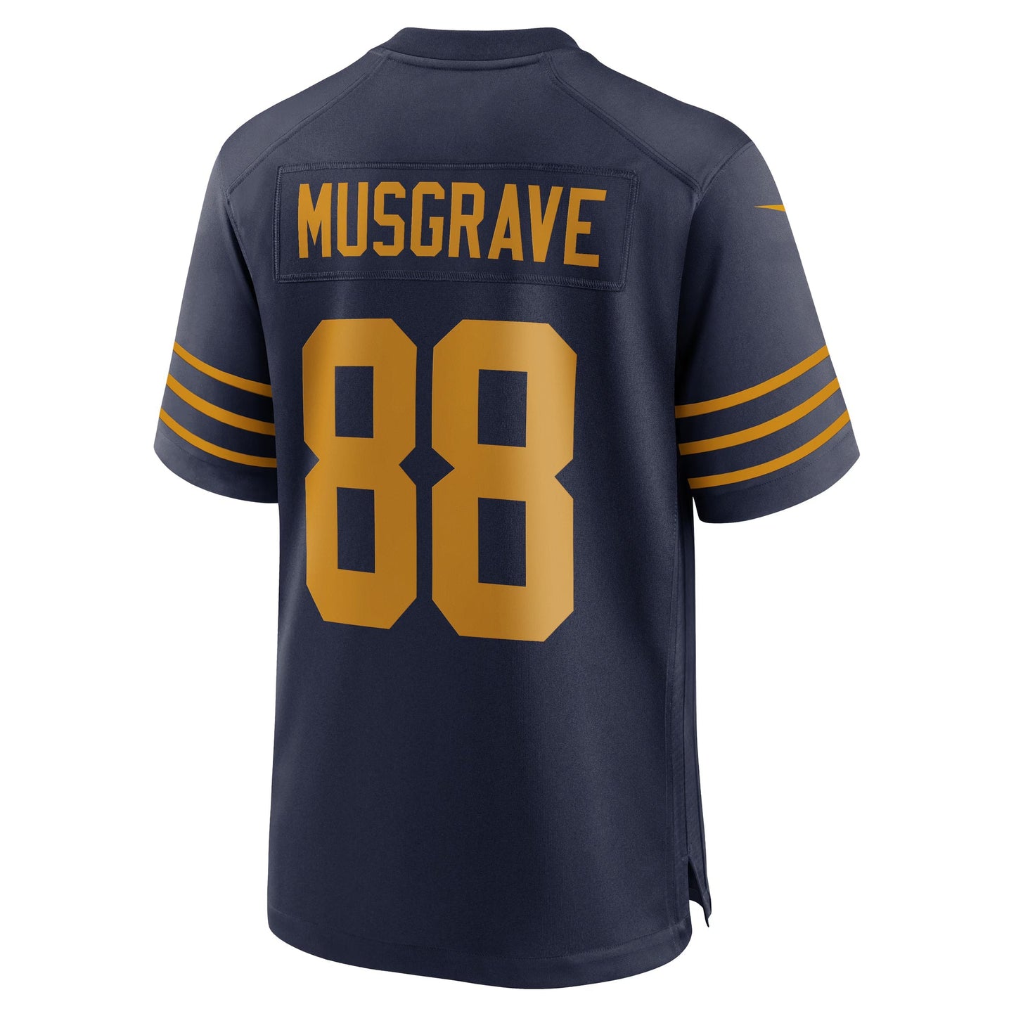 Green Bay Packers Luke Musgrave Navy The 1923 Classic Game Jersey