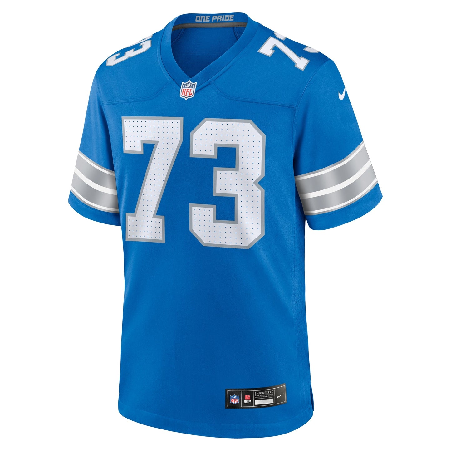 Christian Mahogany Detroit Lions  Team Game Jersey -  Blue
