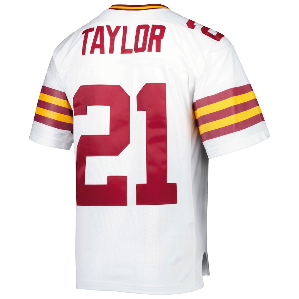 W.Commanders#21 Sean TaylorMitchell & Ness White Big & Tall 2007 Legacy Retired Player Jersey