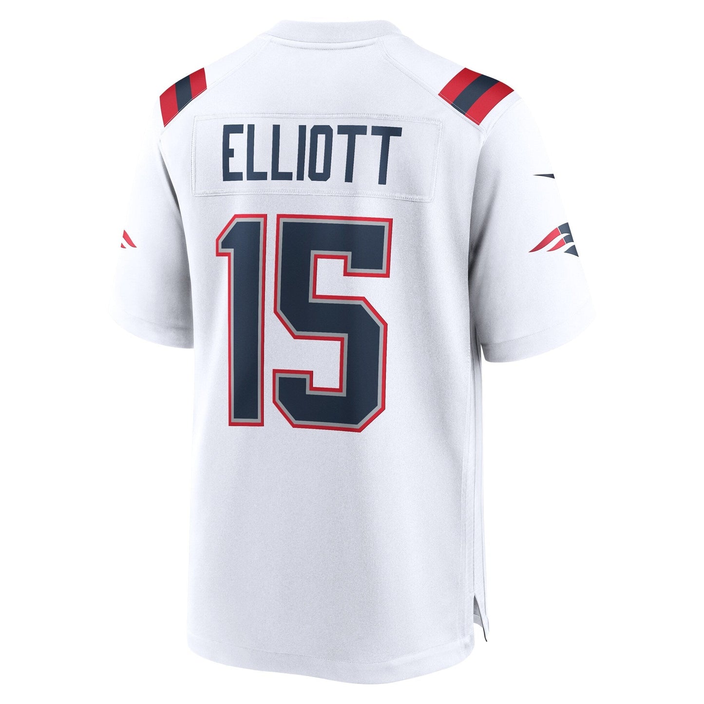 Ezekiel Elliott New England Patriots  Game   Jersey - White