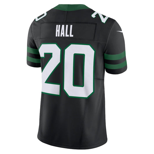 NY.Jets #20 Breece Hall Legacy Black Alternate Vapor F.U.S.E. Limited Jersey