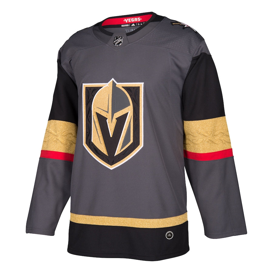 Men's Vegas Golden Knights  Gray Alternate Authentic Blank Jersey
