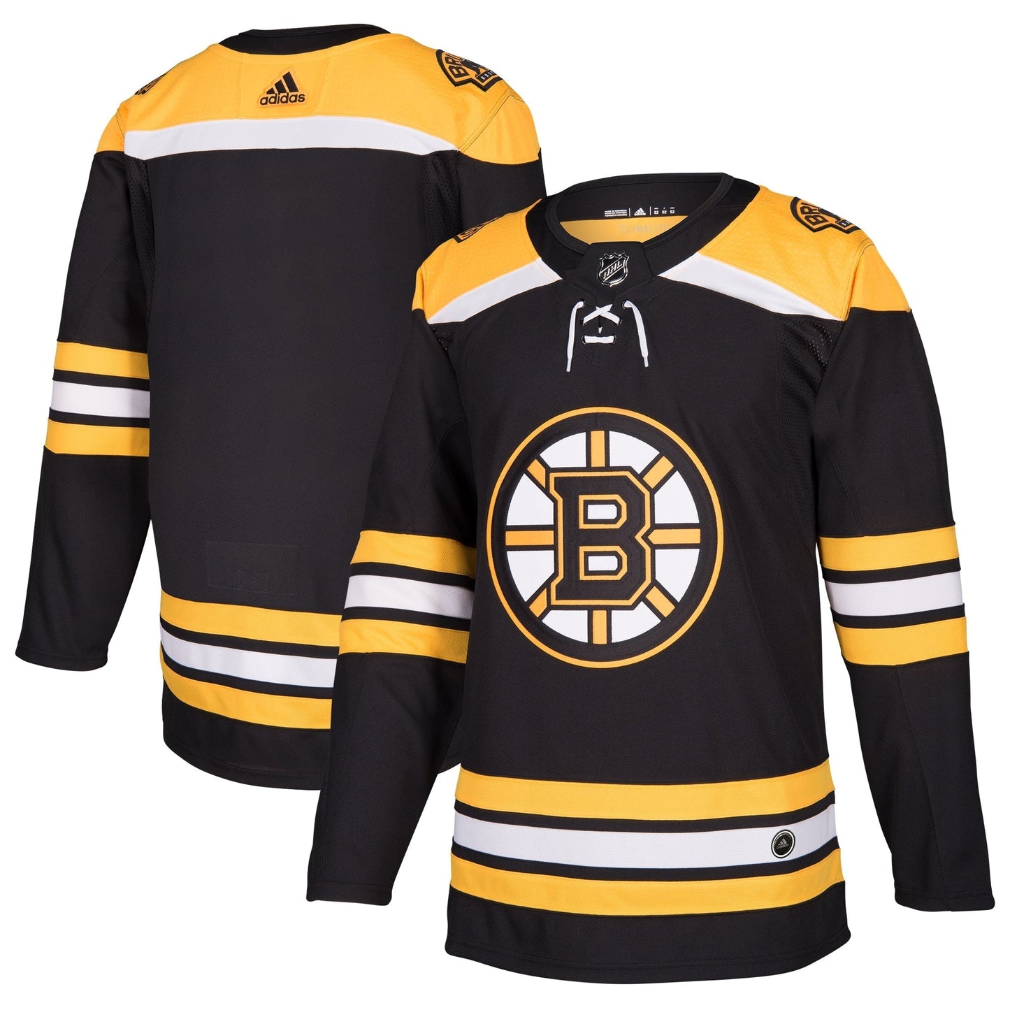 Boston Bruins Home Blank Jersey - Black