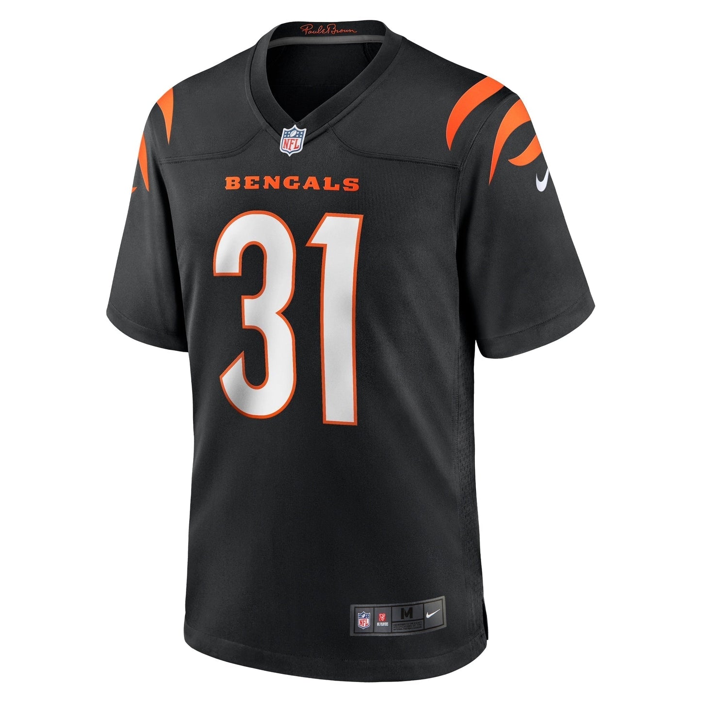 Ickey Woods Cincinnati Bengals  Retired   Game Jersey - Black