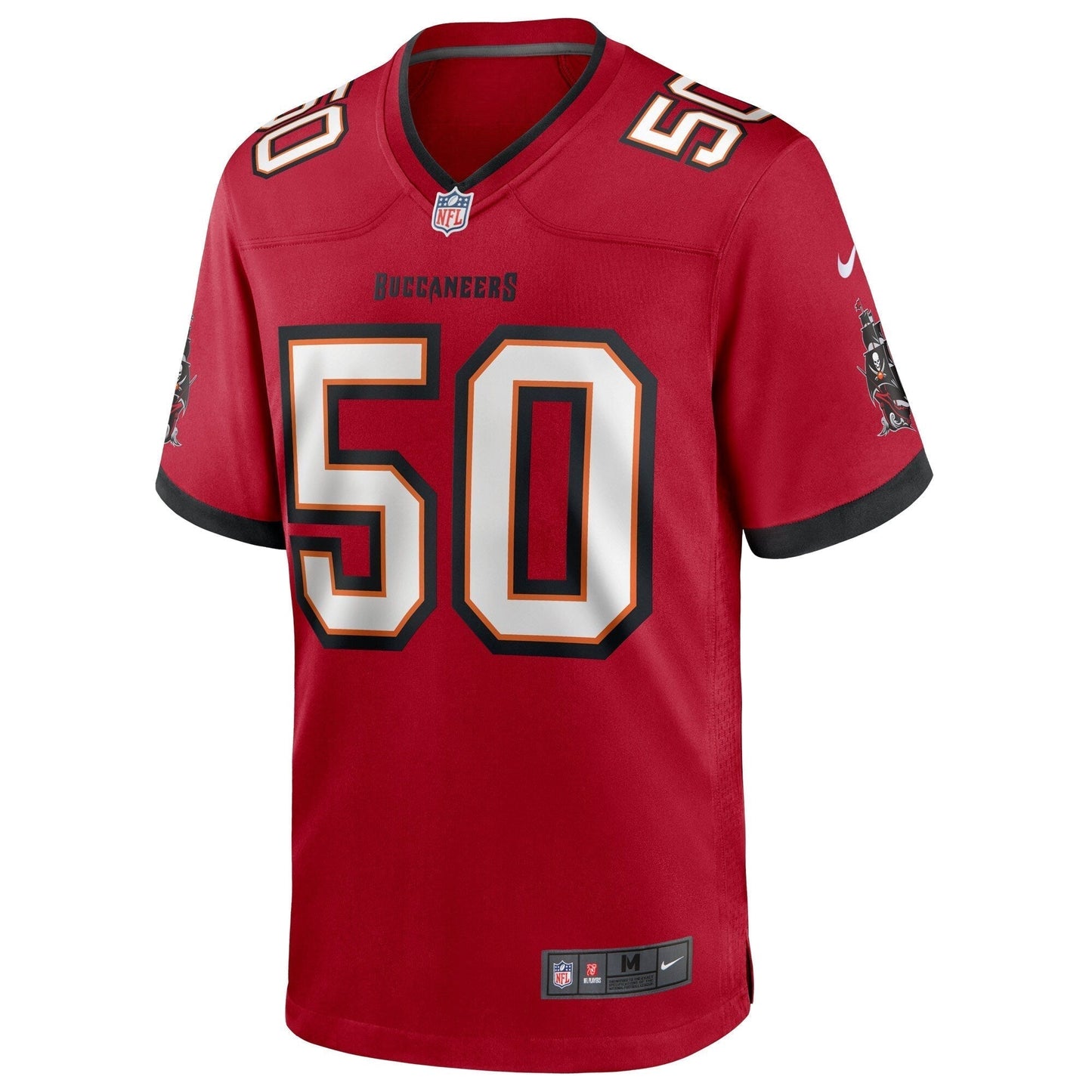 Vita Vea Tampa Bay Buccaneers  Game Jersey - Red