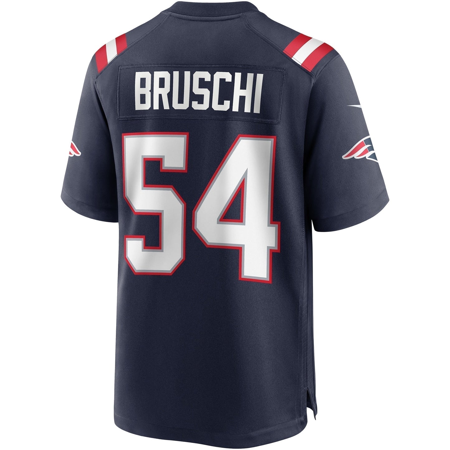 Tedy Bruschi New England Patriots  Game Retired   Jersey - Navy