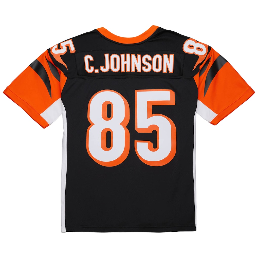 C.Bengals #85 Chad Johnson Mitchell & Ness Black 2004 Legacy Replica Jersey