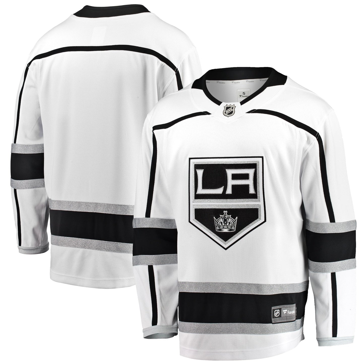 Los Angeles Kings Breakaway Away Blank Jersey - White
