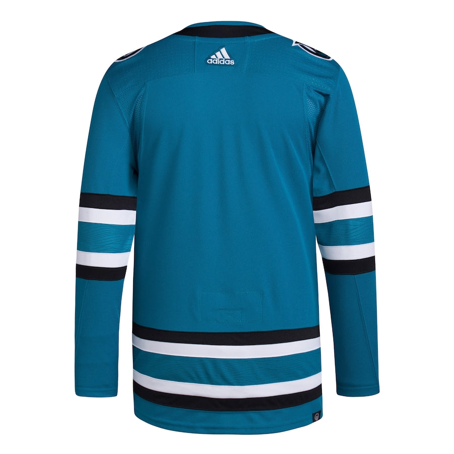 Men's San Jose Sharks  Teal Home Primegreen Authentic Jersey