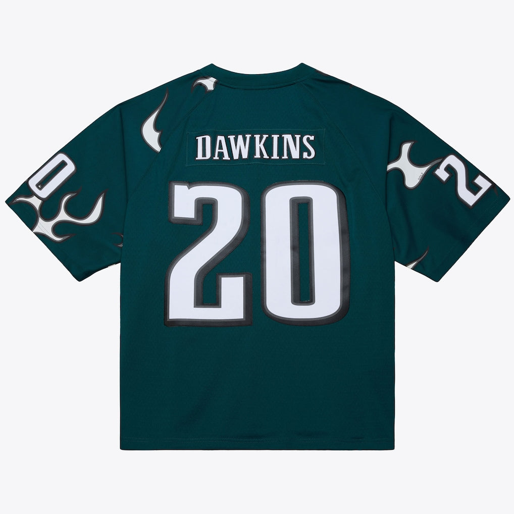 P.Eagles #20 Brian Dawkins Mitchell & Ness x Golf Wang Midnight Green 1996 Legacy Fashion Jersey