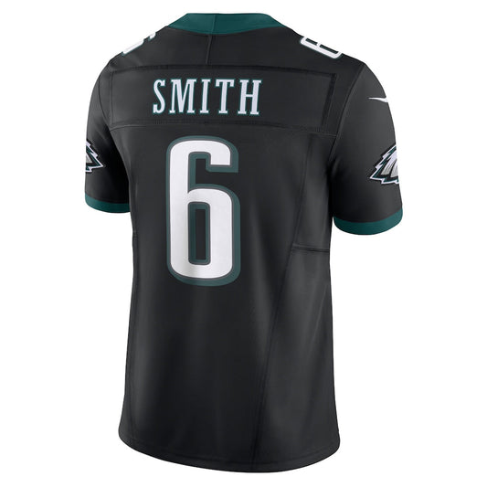 P.Eagles #6 DeVonta Smith Black Alternate Vapor F.U.S.E. Limited Jersey