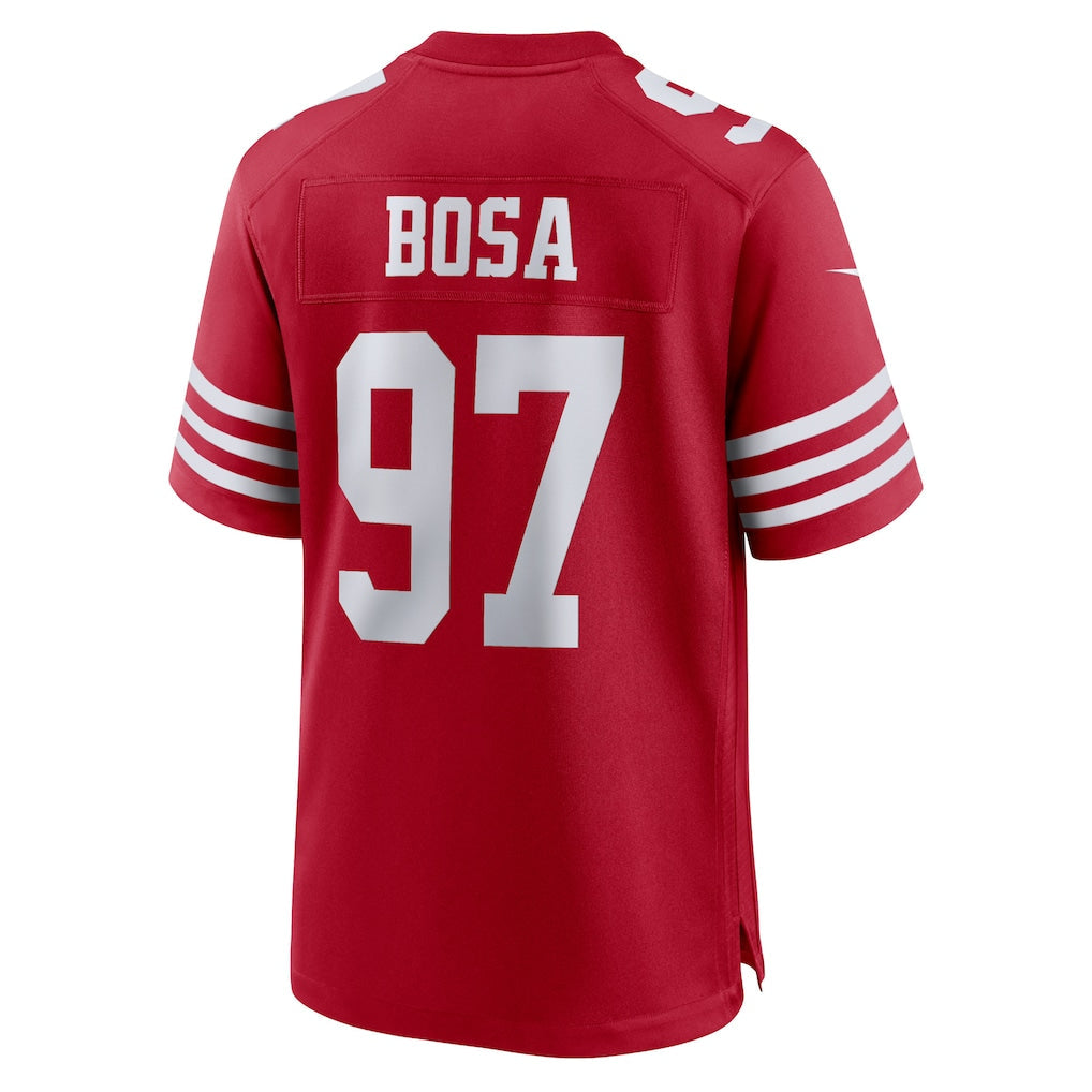 SF.49ers #97 Nick Bosa Scarlet Player Game Jersey