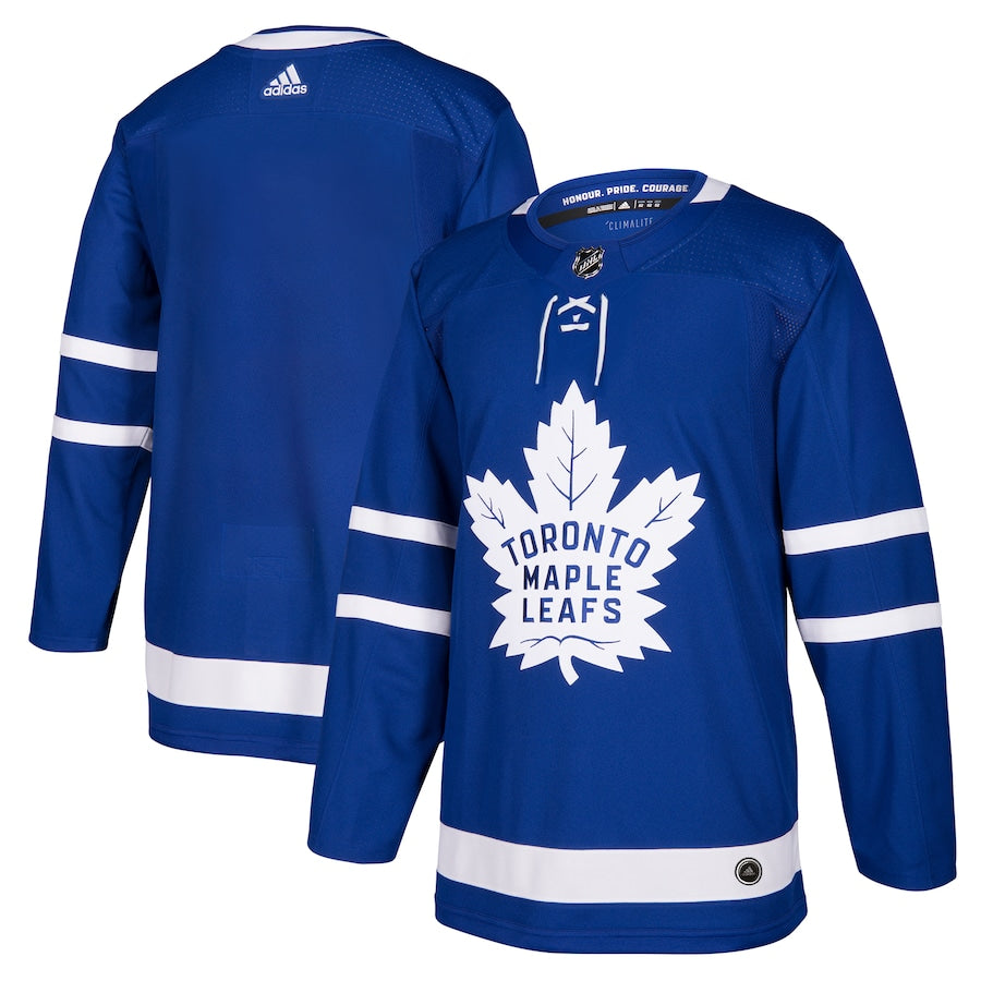 Custom Toronto Maple Leafs Home Blank Jersey - Blue