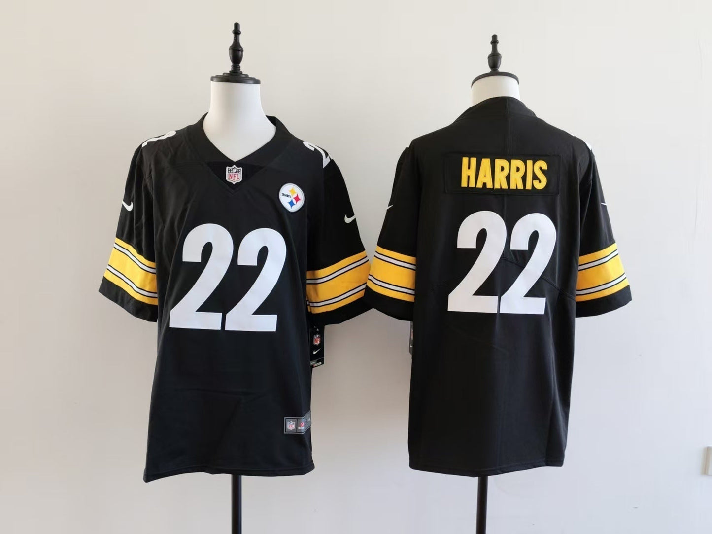 Men's Pittsburgh Steelers Najee Harris  Jersey -  Black