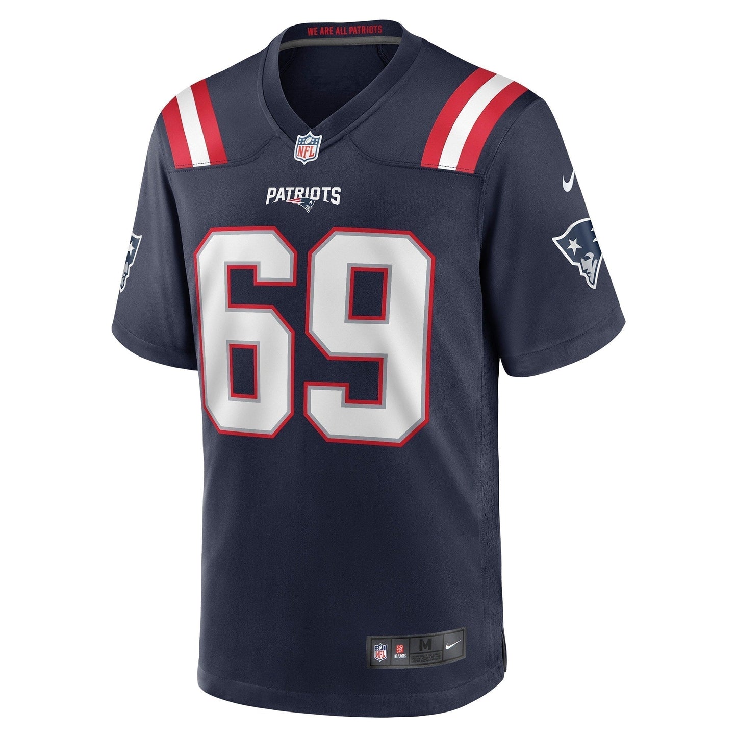 Cole Strange New England Patriots    Game Jersey - Navy