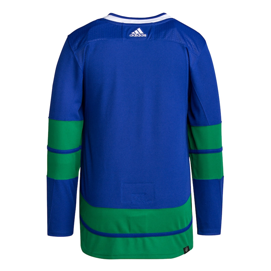 Men's Vancouver Canucks  Blue Alternate Primegreen Authentic Blank Jersey