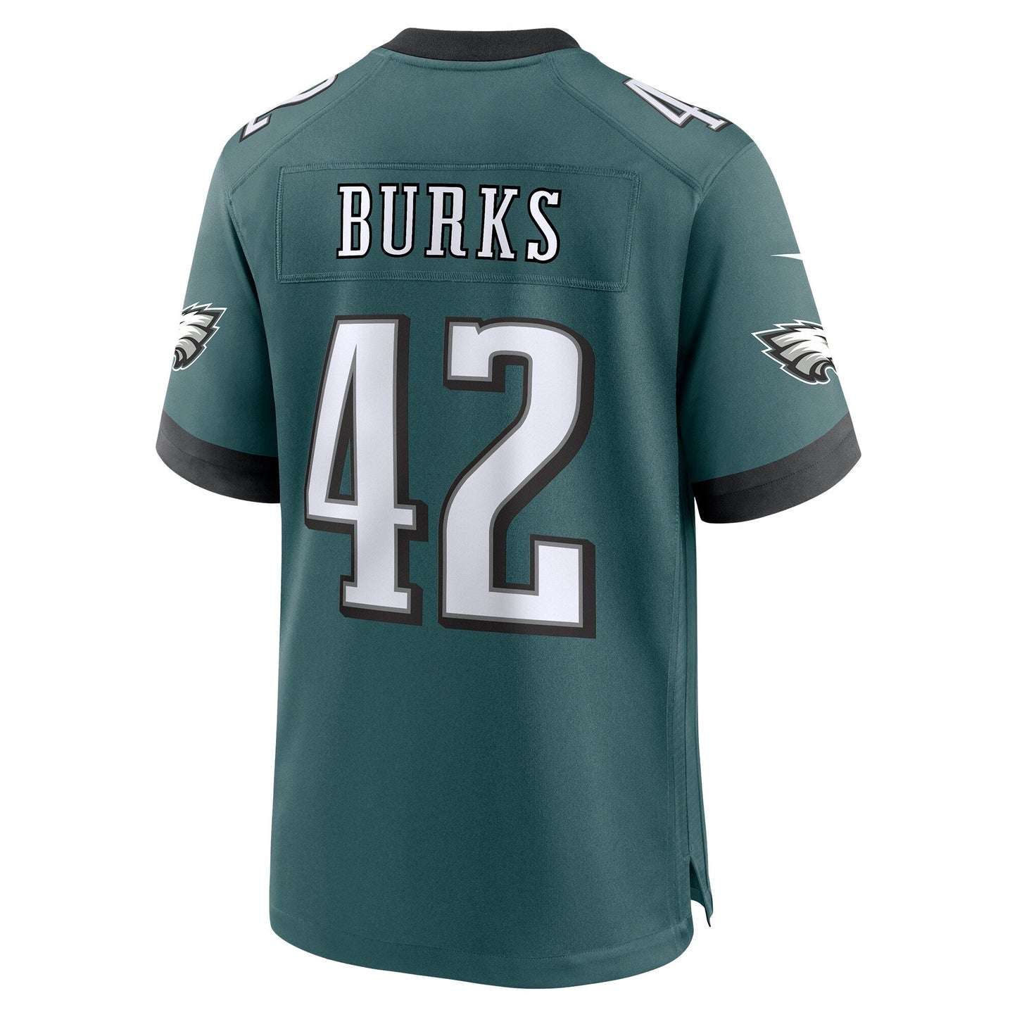 Oren Burks Philadelphia Eagles   Game Jersey - Midnight Green