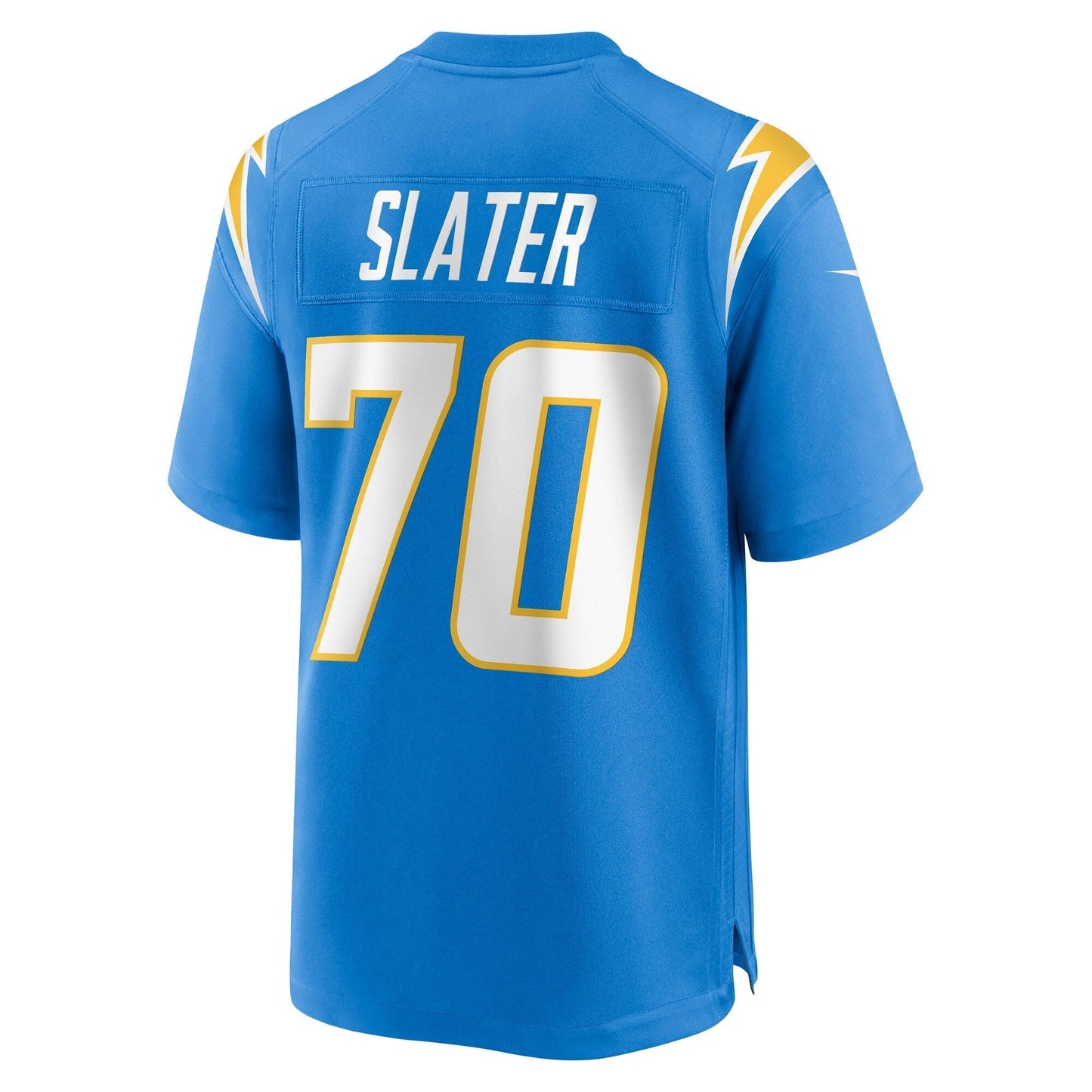 Rashawn Slater Los Angeles Chargers  2021 NFL Draft First Round Pick Game Jersey - Powder Blue