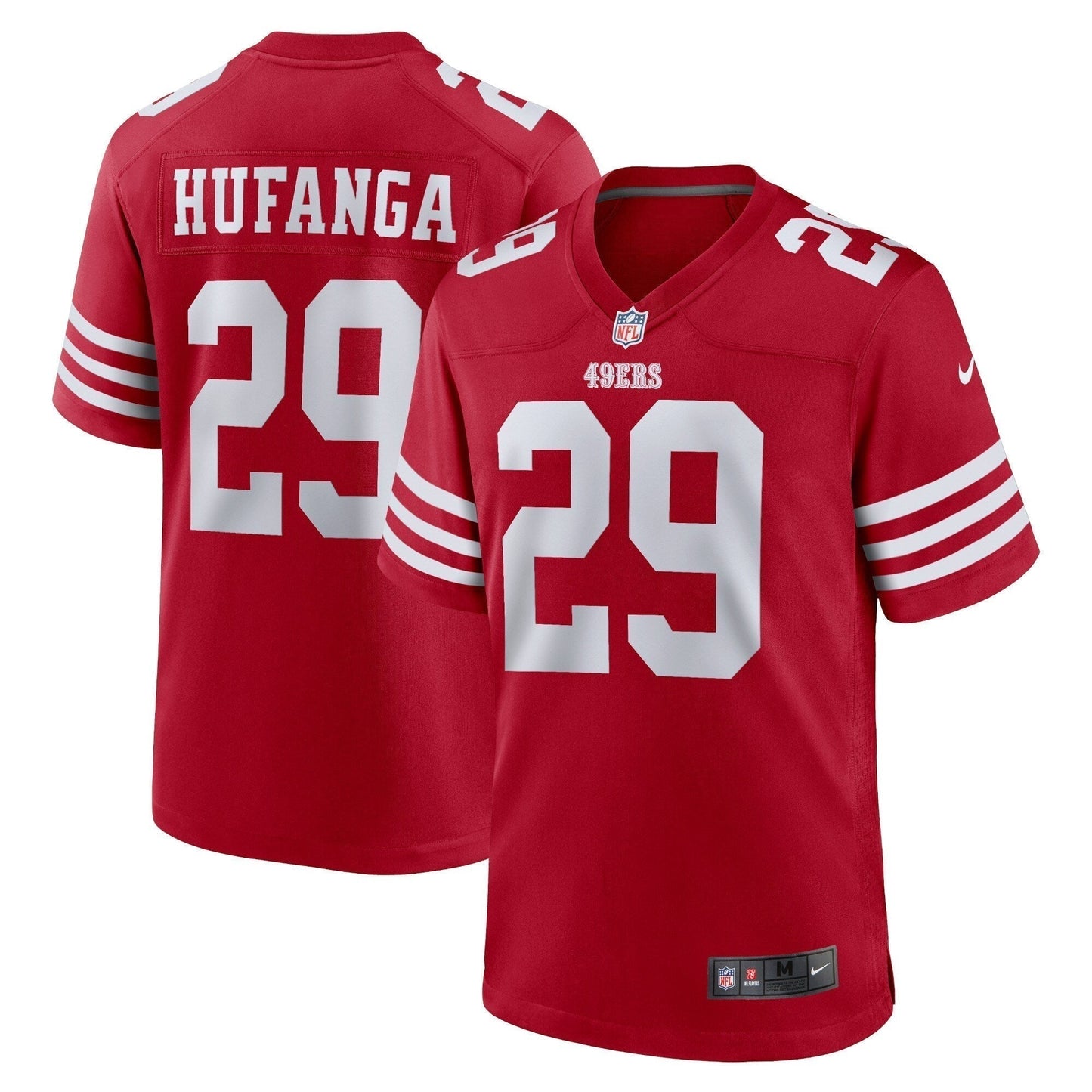 Talanoa Hufanga San Francisco 49ers  Game   Jersey - Scarlet