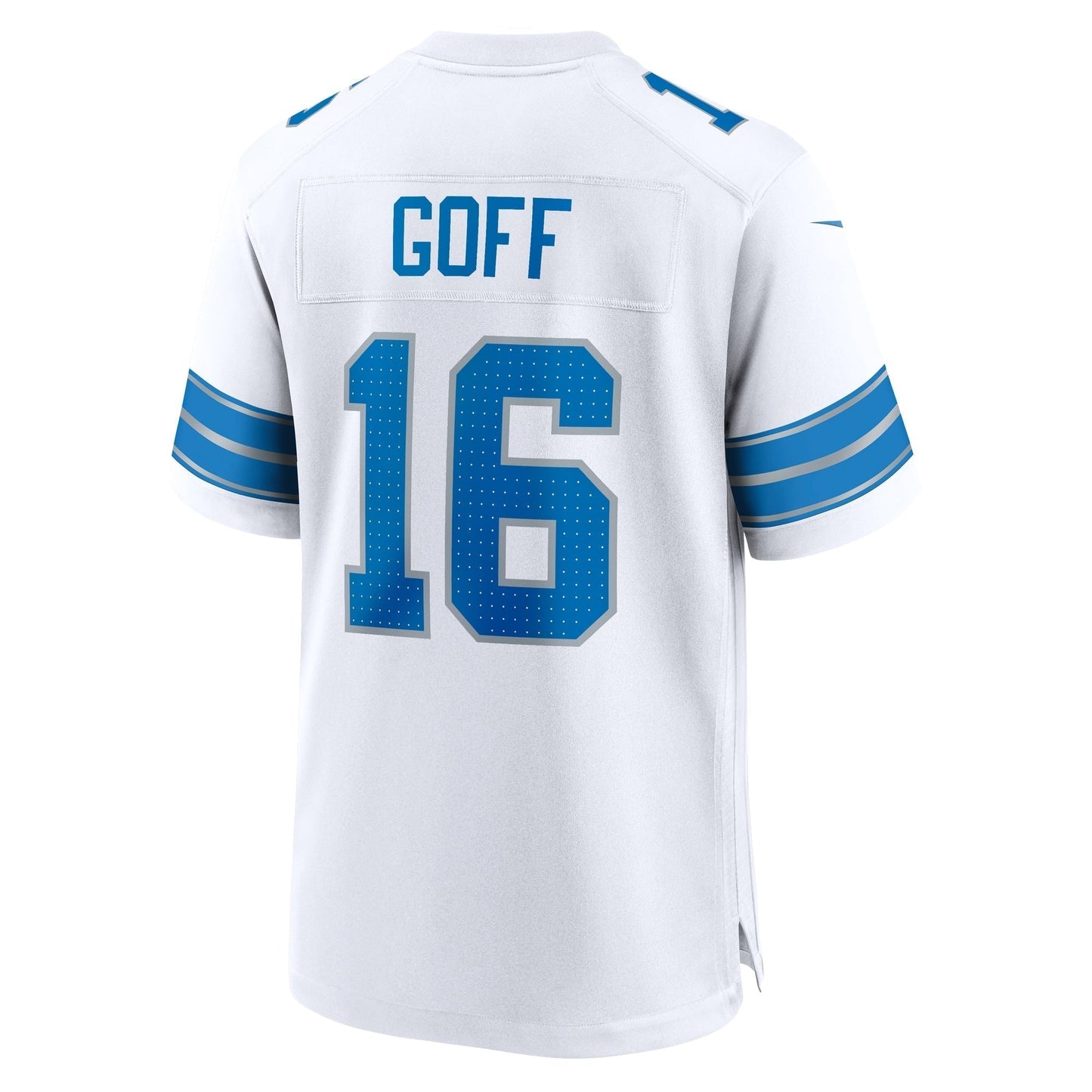 Jared Goff Detroit Lions  Game Jersey - White