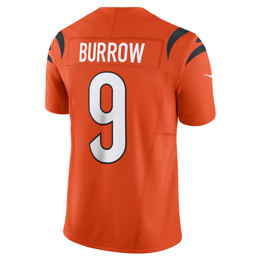 C.Bengals #9 Joe Burrow Orange Legend Player Performance Top Jersey
