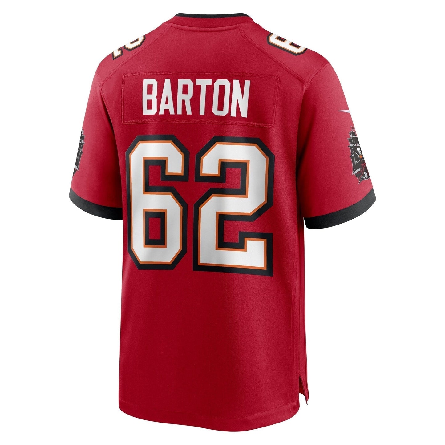 Graham Barton Tampa Bay Buccaneers  2024 NFL active First Round Pick   Game Jersey - Red