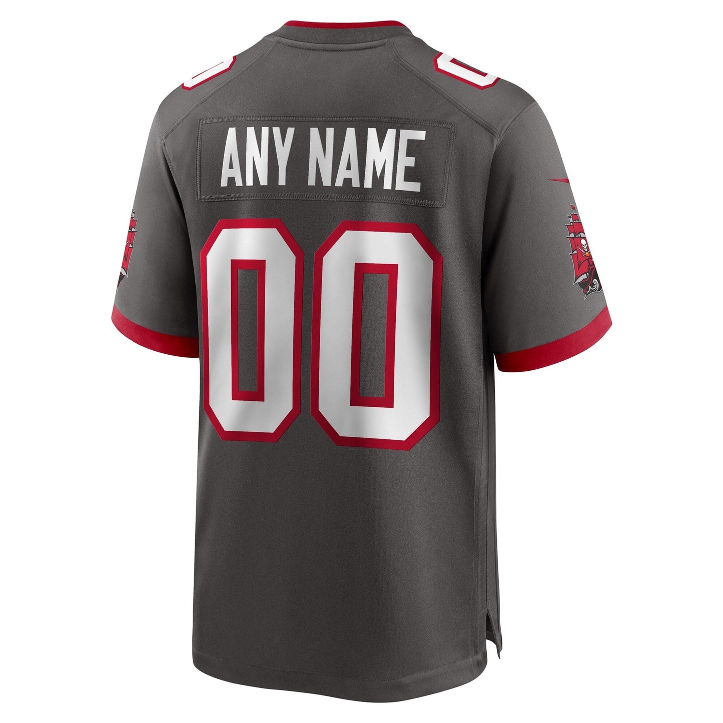 Tampa Bay Buccaneers  Alternate Custom Game Jersey - Pewter