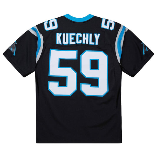 C.Panthers #59 Luke Kuechly Mitchell & Ness Black 2013 Authentic Throwback Retired Player Jersey